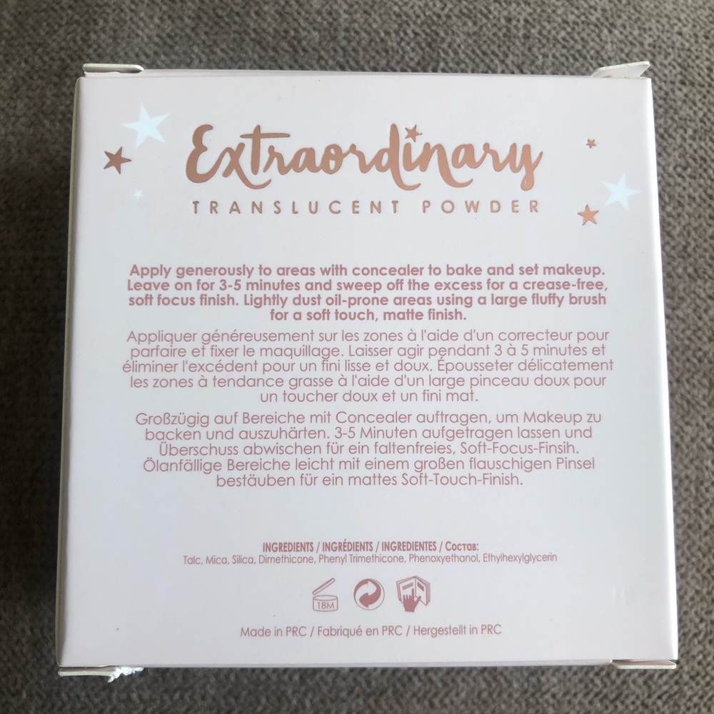 Ciate London Extraordinary Translucent Powder - Picture 4 of 4